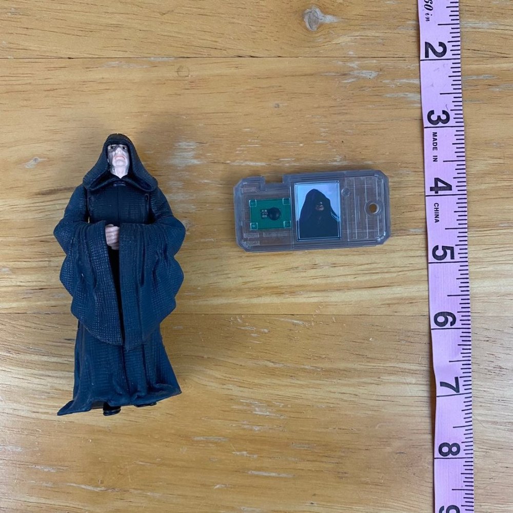 Vintage Darth Sidious AKA Emperor Palpatine Episode 1 Figure with Commtech